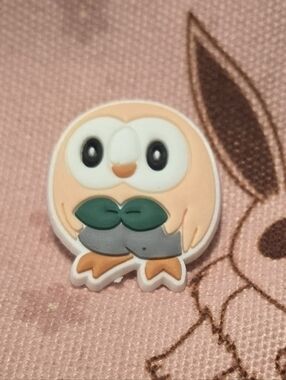 3/$10 Rowlet Croc Charm